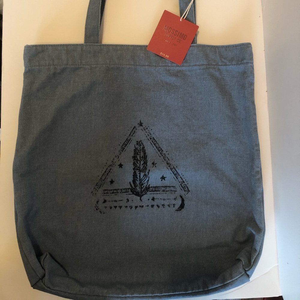 New Mossimo Target Blue Jean Tote